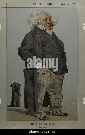 James Tissot - caricatura Henry Cole 1871 Foto Stock