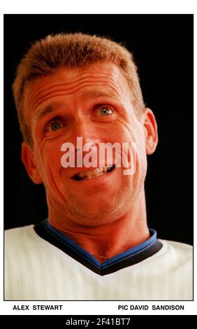 Alec Stewart Cricket player per Inghilterra e Surrey Luglio 1999 Foto Stock