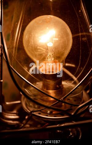 Vintage Edison a incandescenza lampadina di tipo Foto Stock