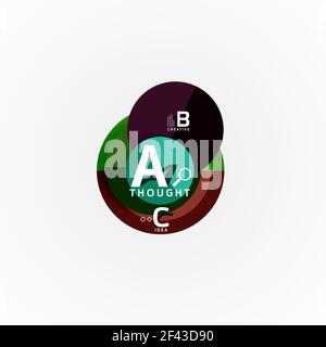 Banner infografici astratti con opzioni geometriche, un processo di b c step. Banner infografici astratti con opzioni geometriche, un processo di b c step. Illustrazione vettoriale Illustrazione Vettoriale