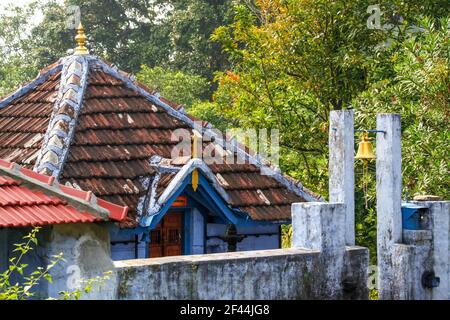 Tempio in nelliyampathy kerala Foto Stock