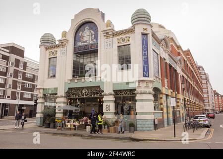 Claude Bosi a Bibendum, Michelin House, Fulham Road, Londra, SW3, REGNO UNITO Foto Stock