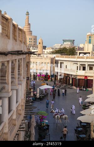 Il Qatar Doha, Souk Waqif Foto Stock