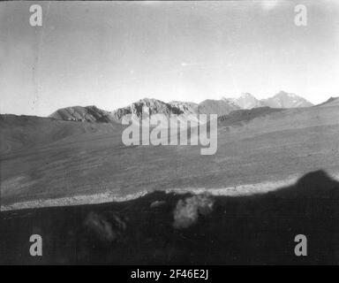 India. Kashmir. Ladakh. Bacino di Aksai-Tschin. Massiccio 16 a sud del Akzai-Chin Kul. Catena Loksun Foto Stock