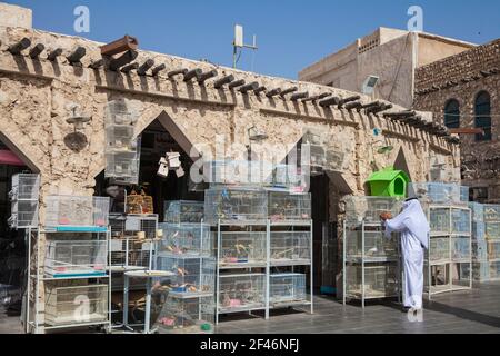 Il Qatar Doha, Souk Waqif Foto Stock