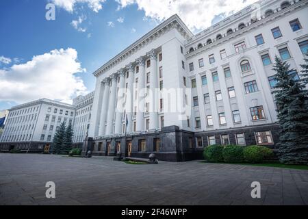 Ufficio del Presidente dell'Ucraina - Kiev, Ucraina Foto Stock