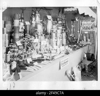 Promemoria della pubblicità floreale e vegetale. Plauen i. V., dal 29 settembre al 7 ottobre 1930 organizzato dal Vogtland Gärtnerverein. Stand di Erfurt Seeding C. Emil Baumann, Klostermarkt 8 Foto Stock