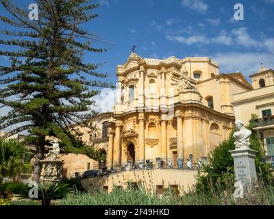 Chiesa di San Domenico, Noto Foto Stock