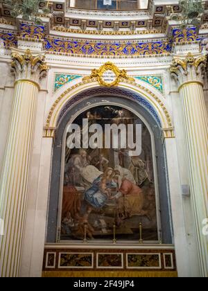 Chiesa di San Giovanni Evangelista, Scicli Foto Stock