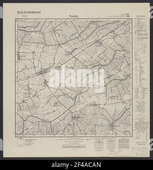 Tabella di prova 1981 = 626: Posilge, 1940 Foto Stock