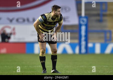 Warrington, Regno Unito. 19 marzo 2021. Alex Gerrard (15) di Leigh Centurions durante la partita a Warrington, UK, il 19/2021. (Foto di Richard Long/News Images/Sipa USA) Credit: Sipa USA/Alamy Live News Foto Stock