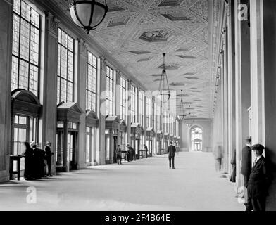 Pennsylvania Terminal Post Office (General Post Office Building), ora chiamato James A. Farley Building, situato al 421 Eighth Avenue, New York City ca. 1914-1915 Foto Stock