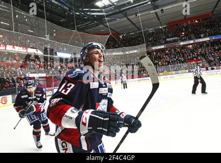 Nr 13 Jakub Vrana, Linköping Hockey Club, LHC, Linköping HC. Foto Stock