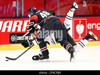 48 Daniel Rahimi nel club di hockey di Linköping, Linköping HC, LHC. Foto Stock