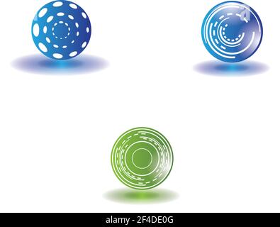 Disegno dell'illustrazione dell'icona vettoriale globale Illustrazione Vettoriale