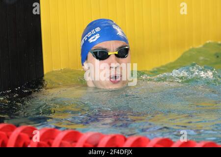 MATHIEU Geoffroy of STADE CLERMONT NATATATATATION 3eme Series 200 m Dos Men durante il FFN Golden Tour Camille Muffat 2021, Nuoto selezioni olimpiche ed europee il 20 marzo 2021 a Cercle des Nageurs de Marseille a Marsiglia, Francia - Foto Laurent Lairys / DPPI / LiveMedia Foto Stock