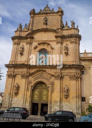 Chiesa della Madonna del Carmine, Scicli Foto Stock