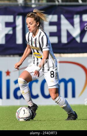 Stadio Gino Bozzi, Firenze, 20 Mar 2021, Martina Rosacci (Juventus) durante ACF Fiorentina femminile vs Juventus, Calcio italiano Serie A Femminile - Foto Lisa Guglielmi / LM Foto Stock