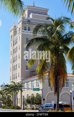Miami Beach District Court a Miami Beach Florida USA Foto Stock