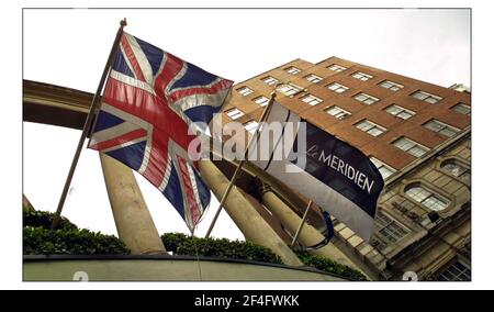 Le Meridien Grosvenor House Hotel, Londonpic David Sandison 27/4/2003 Foto Stock