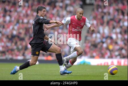 ARSENAL V MAN UTD. 11/3/2007. IMMAGINE DAVID ASHDOWN Foto Stock