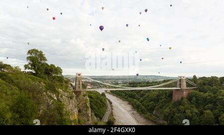 Sorge su Bristol Foto Stock