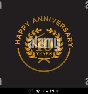 10 Anniversary Vector Template Design Illustration.EPS 10 Illustrazione Vettoriale