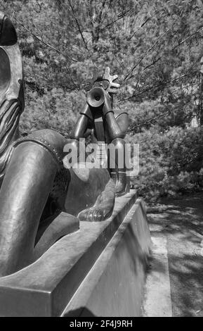 McMichael Canadian Art Collection con sculture di Ivan Eyre Foto Stock