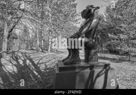 McMichael Canadian Art Collection con sculture di Ivan Eyre Foto Stock