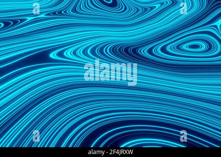 3D rendering sfondo mappa topografica astratta. Foto Stock