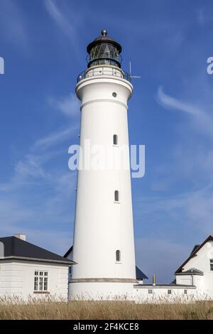 Geografia / viaggio, Danimarca, Nordjylland, Hirthals, faro e casa del custode del faro di H, diritti aggiuntivi-clearance-Info-non-disponibile Foto Stock