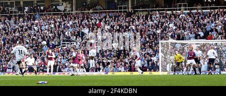 WEST HAM V MIDDLESBROUGH 21/4/2003 FOTO DAVID ASHDOWNPREMIER LEAGUE FOOTBALL Foto Stock