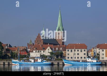 Geografia / viaggio, Danimarca, Sjaelland, Helsingor, città vecchia di Helsingor, isola Zelanda, Nord Europa, diritti aggiuntivi-clearance-Info-non-disponibile Foto Stock