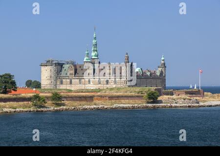 Geografia / viaggio, Danimarca, Sjaelland, Helsingor, castello Kronborg slot di Helsingor, isola Zelanda, No, Additional-Rights-Clearance-Info-non-disponibile Foto Stock