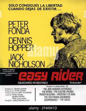 EASY RIDER (1969), diretto da DENNIS HOPPER. Credit: FOTO COLUMBIA / Album Foto Stock