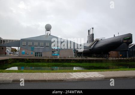 Edificio del Marinemuseum a Den Helder Paesi Bassi 23-9-2019 Foto Stock