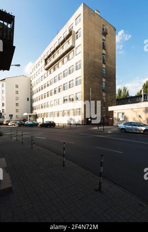 Area residenziale della metropolitana di Varsavia. Questo ih Polonia Foto Stock