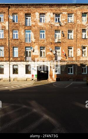 Area residenziale della metropolitana di Varsavia. Questo ih Polonia Foto Stock