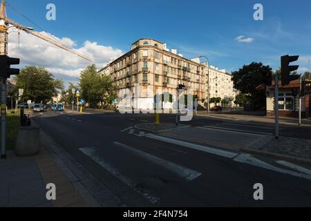 Area residenziale della metropolitana di Varsavia. Questo ih Polonia Foto Stock