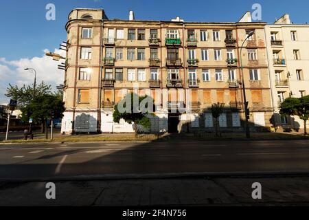 Area residenziale della metropolitana di Varsavia. Questo ih Polonia Foto Stock