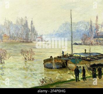 Maxime Maufra - Flood Joinville le Pont 1910 Foto Stock