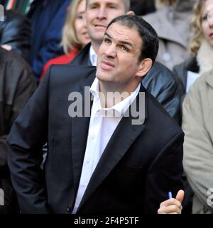 INGHILTERRA V AUSTRALIA A TWICKENHAM. 15/11/2008. TEAM MANAGER MARTIN JOHNSON. IMMAGINE DAVID ASHDOWN Foto Stock