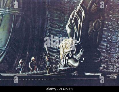 ALIEN 1979 20th Century Fox film fantascientifico Foto Stock