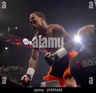 STATI UNITI. 22 marzo 2021. Il nativo di Baltimora Gervonta Davis combatte Leo Santa Cruz per la World Boxing Association super peso piuma e titoli leggeri su Showtime pay-per-view a San Antonio sabato 31 ottobre 2020. (Foto di Kevin Richardson/Baltimore Sun/TNS/Sipa USA) Credit: Sipa USA/Alamy Live News Foto Stock