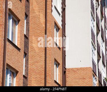 Parte dell'edificio. Foto Stock