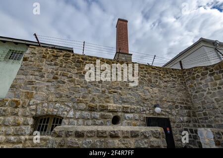 mauthausen, austria, 26 marzo 2019, kz memorial mauthausen, campo di concentramento Foto Stock