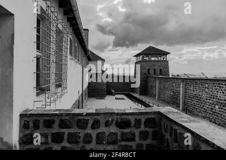 mauthausen, austria, 26 marzo 2019, kz memorial mauthausen, campo di concentramento Foto Stock