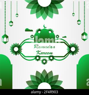 illustrazione di ramadan. illustrazione islamica. modello di sfondo, concetto di elemento di disegno Foto Stock