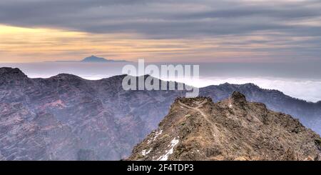 Roque de los Muchachos, La Palma Foto Stock