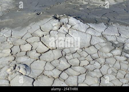 eruzione vulcanica di argilla, immagine di alta qualità Foto Stock